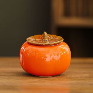 Peach Leaf Good Luck Wedding Business Opening Activity Logo Creative Gift Box Orange Color High Aesthetic Value Customizable