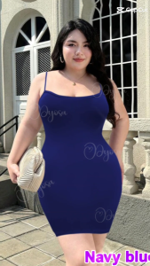 plus size Cami Spaghatti dress large-3xl( mhiya) cotton