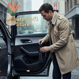 Auto Umbrella Storage Bucket Compact Vehicle Umbrella Holder for Easy Access on Rainy Days