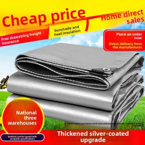 MONLEYTA | Thickened Sun Protection Cloth Canvas Waterproof Outdoor Heat Insulation Rainproof Oil Cloth Sails Canvas Tent Cloth