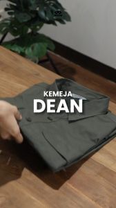 RIGI Kemeja Panjang Pria: Kemeja Outdoor & Tactical Lengan Panjang Hijau