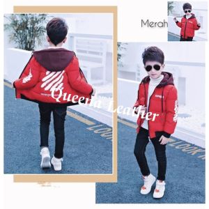 Jaket Anak Hodie Jaket anak tebal musim dingin kupluk