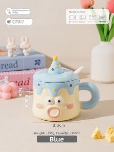SIYUE | Cute Creative Ceramic Mug with Spoon