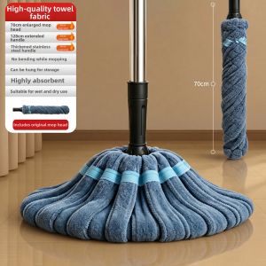 TAOSHI | Hands-Free Water Squeezing Cotton Mop
