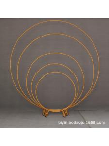 FENGHONGTAO | Round Wedding Arch Iron Flower Stand