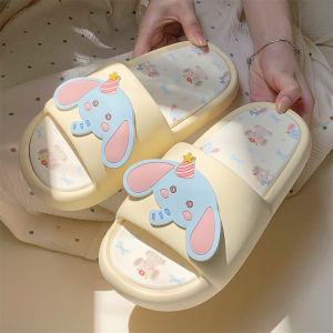 Dép Đi Trong Nhà Ngoài Trời Thời Trang Mùa Hè Cho Cặp Đôi Đế Mềm Màu Tròn Hình Chú Chó Dễ Thương Dành Cho Nữ Dép Đi Trong Nhà EVA