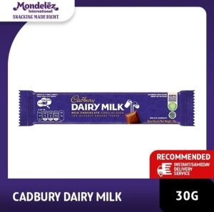 Cadbury Dairy Milk Chocolate 30 gram