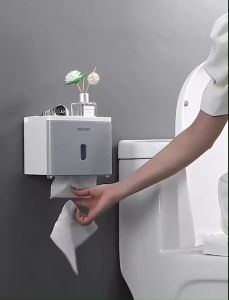 กล่องทิชชู่ ติดผนัง กระดาษ ม้วน กล่องน้ำ หรือกล่องทิชชู่ กล่องทิชชู่ม้วน