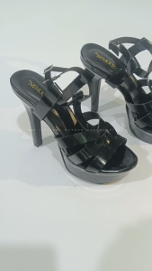 Heels Zara 12 cm Glossy Lab High Heels Wanita RNM.Market