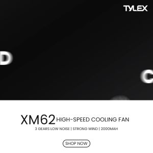 Tylex XM62 Folding Refrigerant Handheld Fan: A Compact & Powerful Solution