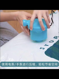 STON Vacuum Sealer Bag Reusable With Electric Pump Compressed Travel StorageBag Monsoon-Proof Anti-Mold Home Storage Bag