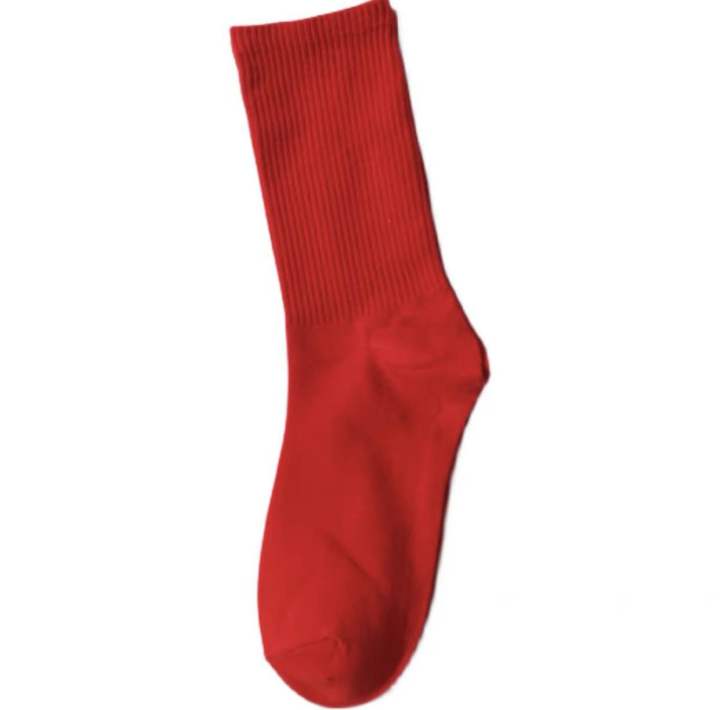 Plain Red Socks • Iconic Socks | Lazada PH