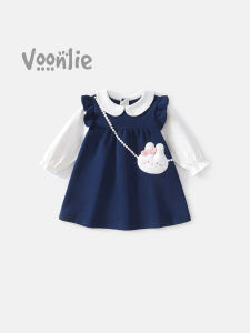 VOONLIE | Elegant College Princess Style Childrens Dress