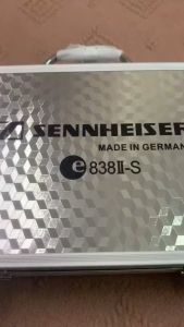 Micro Có Dây E 838II-S SENNHEISER Micro Sennheiser E 838II-S Hát Cực Hay Chống Hú Rè Truyền Tín Hiệu Linh Hoạt-Chính Xác Hút Âm Xa Nhạy Tiếng Ca Trong Trẻo Hỗ Trợ Hát Nhẹ Và Tương Thích Với Nhiều Giọng Hát