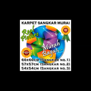 Karpet Sangkar Murai No 1 / 2 / 3 Motif 3D - Murah - Bagus