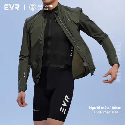 evr | Áo Đạp Xe Nam Chống Gió Chống Nước Thoáng Khí