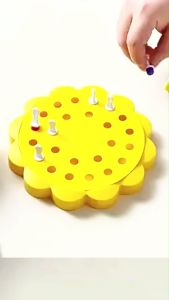 Memory Chess Color Game: Mainan Edukasi Anak Catur Warna Kayu Board Game Mainan Montessori