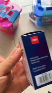 Mực con dấu đỏ Deli 9874 - mực dấu lăn tay văn phòng 40ml