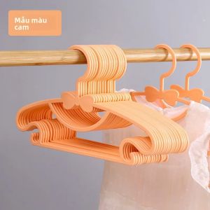 Móc Treo Quần Áo Nhựa Cho Bé Sơ Sinh Trẻ Nhỏ Giá Để Đồ Di Động Giá Treo Áo Khoác Vật Dụng Sắp Xếp Nhà Cửa Cho Trẻ Em Chất Liệu Sắt