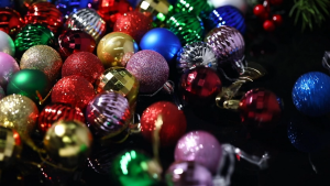 36pcs/box Christmas Tree Glitter Balls 4CM Small Bauble Xmas Party Hanging Ball Ornaments Decorations for Home New Year Decoration christmas balls big size decoration for home xmas christmas decoration for homes decoration sale