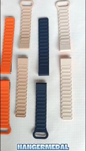 Strap Band Magnetic Rubber untuk Garmin Fenix 8 51MM PRO 7X 6X 5X PRO PLUS QUICKFIT 26MM Tali Jam