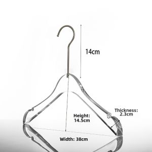 Transparent Acrylic Clothes Hanger