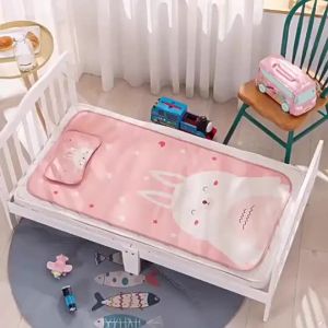 Children Cartoon Printed Icy Silk Mat