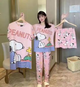 TFF-Stretchable Pajama 4 in 1 for Women Free Size