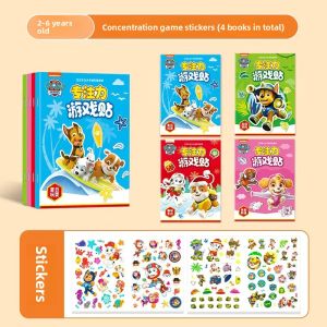 YOUYOUSHU | Educational Sticker Book For Concentration 2-6 Years