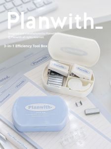 Planwith | Single Hole Punch Circular Ring Binder Preparation Stationery Office Tool