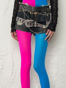 Bokior Wave Wine AB Harajuku Hot Girl Asymmetric Gothic Hippie Y2K Millennium Hip Hop เสื้อผ้าแฟชั่นฤดูใบไม้ร่วง 2024