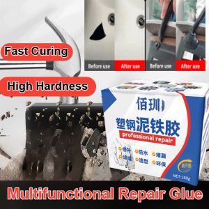 【Patching Gap Filling Artifacts】Multi-functional Plastic Steel Clay Iron Repair Adhesive Bathroom Pipe Leak Repair Bond Glue/High Plasticity Temperature Resistant Heavy-Duty Putty Adhesive/Water Leak Sealant Plastic Steel Mud