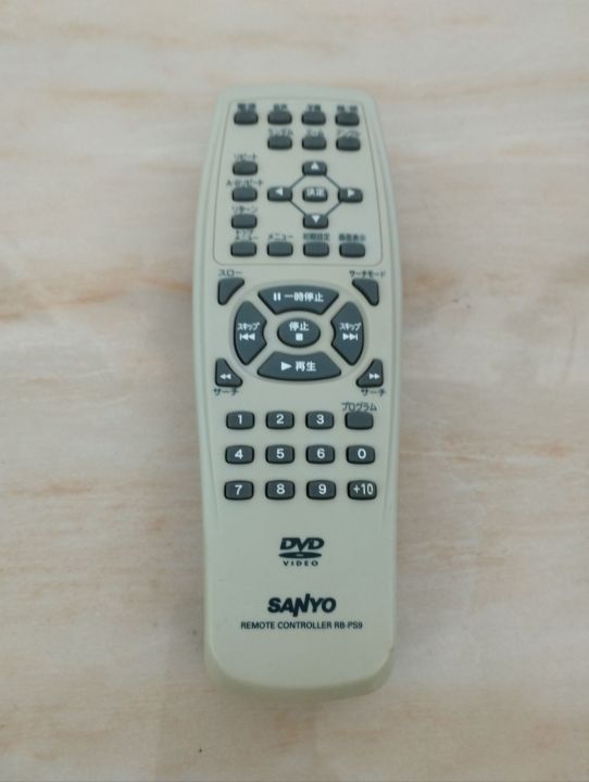 Điều khiển từ xa cho đầu xem đĩa DVD SANYO Model RB-PS9 hàng si