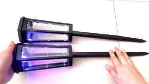 Solar Led Lighting Energy Saving Multi-Color Lamp Garden Outdoor Lamp Roadside Lawn Light