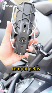 Tempat Botol Motor Universal Anti Getar Cup Holder Motor SEAMETAL