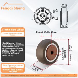 FANGXIANSHENG | Double Bearing Universal Direction Wheel