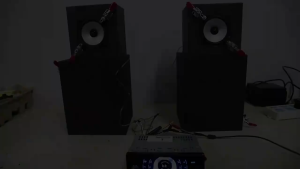 PUCUK Pcinener Speaker Pintu Mobil set lengkap Tweeter 4 Inch Full Bass HiFi Crossover 120W - TS-450