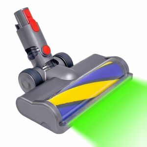 Soft Roller Floor Brush Replacement Vacuum Accessory Compatible with Dyson V7 V10 V11 V15 V8 Dust Visible Hard Floor Cleaning