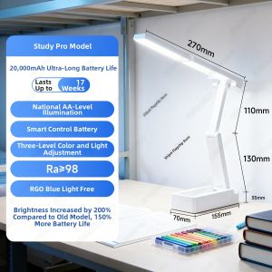 SHIPU | Protective Eyes Long-Lasting Study Desk Lamp For Primary and Secondary School Students