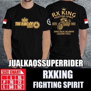 BAJU KAOS DISTRO THE KING OF 135cc