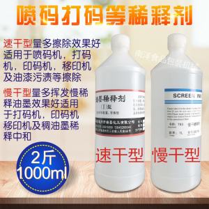 Fragrant Ink Remover Cleaner Solution for Printing Coders Fast And Slow Drying Water Stain Removal Decontamination Agent