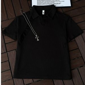 NANSSE | Breathable Mesh Thin Polo Shirt