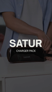 TORCH Satur Charger Pack Pouch Mouse Headset Kabel Organizer Lutsinar - Water Repellant Bag