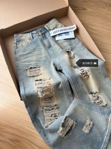 กางเกงยีนส์ทรงหลวมเอวสูงทรงหลวมสไตล์ลำลองสำหรับผู้หญิง กางเกงขายาวทรงหลวมสำหรับฤดูใบไม้ร่วงและฤดูหนาว ทรงตรง กางเกงยีนส์ทรงหลวม