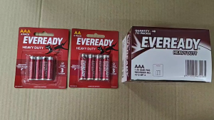 EVEREADY AA/AAA Heavy duty Battery (4pcs Battery/pack) I READY STOCK