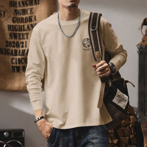 JIANMUJI | Heavyweight Cotton Long Sleeve T-Shirt
