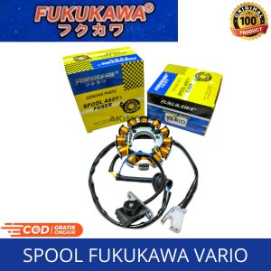 Spull Spool Assy Vario 110 Karbu Non CBS Spool Assy Stator Vario 110 Original Fukukawa Genuine Parts
