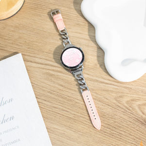 Dây Đeo Đồng Hồ GT3 pro Bằng Da Và Kim Loại Thời Trang Cho Huawei Watch 3/4 GT2 Honor GS3 Thay Thế Magic2 46mm Dây Đeo Cá Tính Cho Nữ