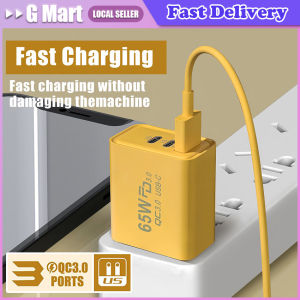 USB + Type C Phone Charger PD Quick Charging USB Type C Charger Adapter for Iphone Huawei Xiaomi