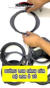 Dưỡng loa cánh 6.5 inch ô tô Huyndai và Kia cỡ 16.5cm cho Xe Hyundai Santafe I10 Sorento Cerato Accent tucson